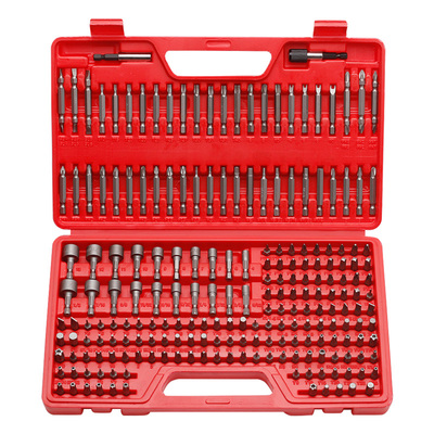 214件电动螺丝刀加长批头套装