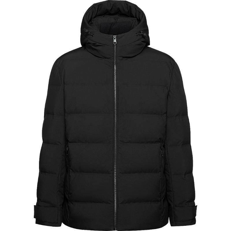 海澜之家连帽保暖羽绒服
