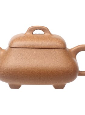 驯砂记方器紫砂壶五彩段泥小茶壶