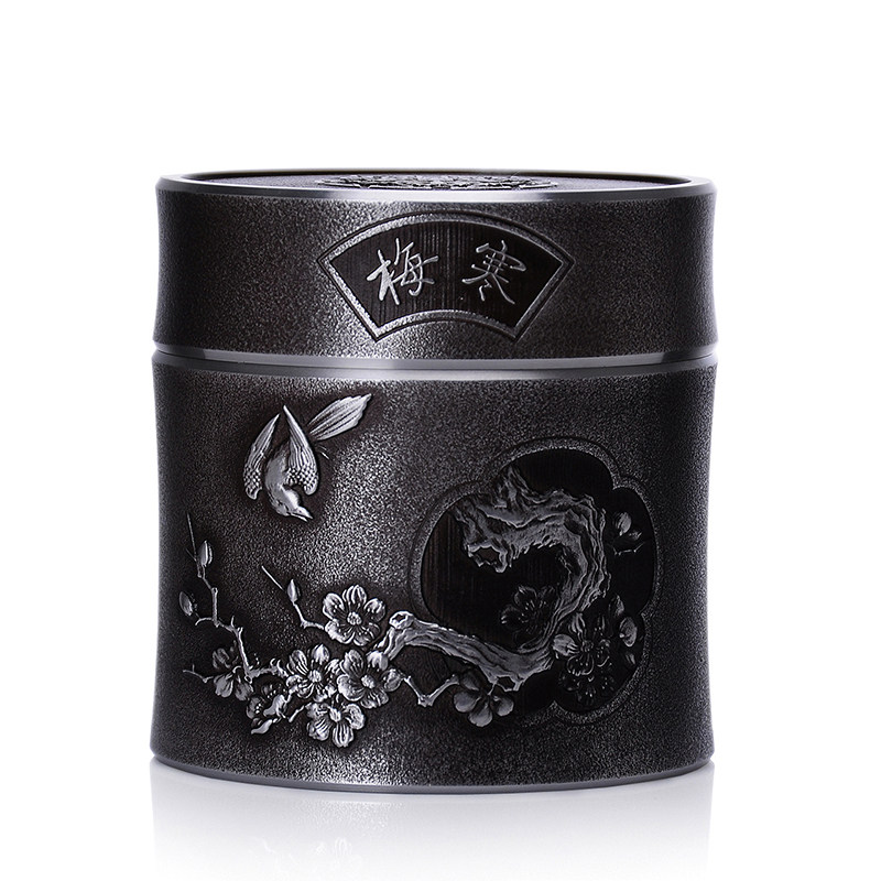 99纯锡仿古茶叶罐锡罐茶仓