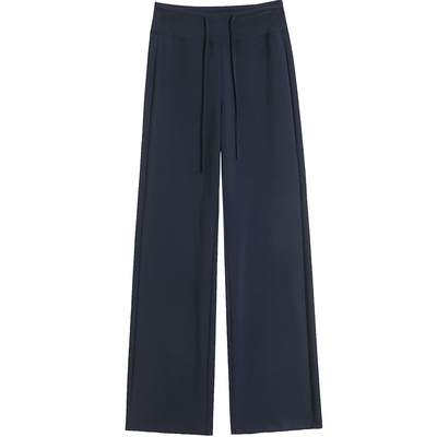 运动裤女春秋季瑜伽微喇阔腿卫裤