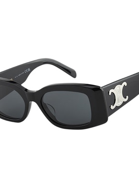 CELINE赛琳墨镜凯旋门金标小框张婧仪同款复古太阳镜女 CL40282U