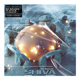 Hyperpop采样旋律单音色Rage编曲音源Shiva Sunboy嘻哈制作