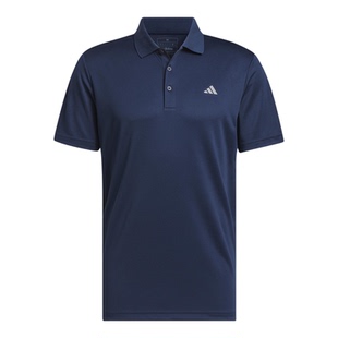 Adidas/阿迪达斯正品夏季男士经典商务休闲翻领透气POLO衫IU4447