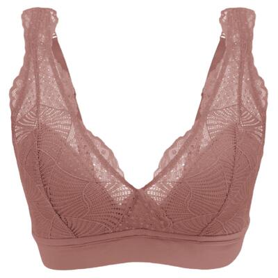 桑蚕丝性感法式三角杯蕾丝内衣