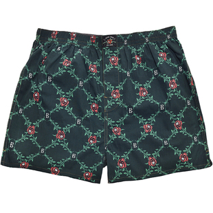 BRINK 阿罗裤男纯棉宽松家居裤男夏女睡裤男短裤男内裤纯棉四角裤