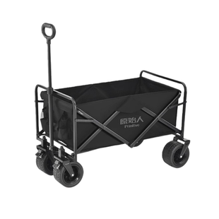 原始人露营推车可折叠野餐手推车户外收纳小拖车野营拉车儿童可躺