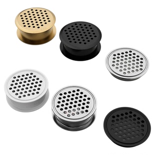 35mm双面不锈钢透气孔衣柜出气孔塞橱柜散热通风孔透气网鞋柜排气