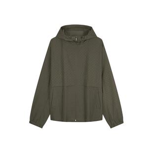 【防风防泼水】CK Jeans26春夏新款男士休闲运动老花满印连帽外套