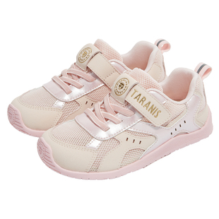 泰兰尼斯儿童运动鞋2026年春季新款女童慢跑鞋轻量舒适休闲德训鞋