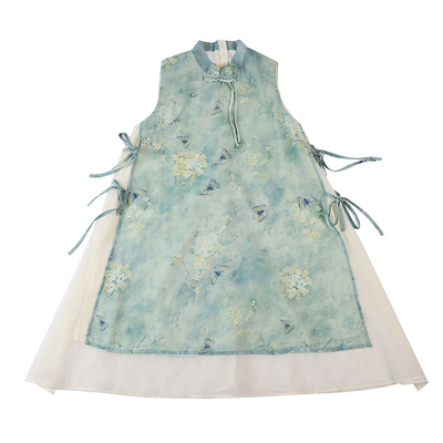 胖女童加肥加大旗袍80-160斤可穿