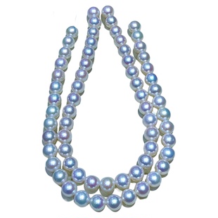 23新品点醉珠宝喜马拉雅白雪天然淡水珍珠项链正圆极强光媲美澳白