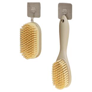 鞋刷硬毛家用耐用软毛洗衣刷长柄大号干洗店板鞋洗鞋专用加长刷子