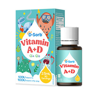 Dsorb滴适宝维生素ad 儿童维生素A维生素D3 帝斯曼维生素AD