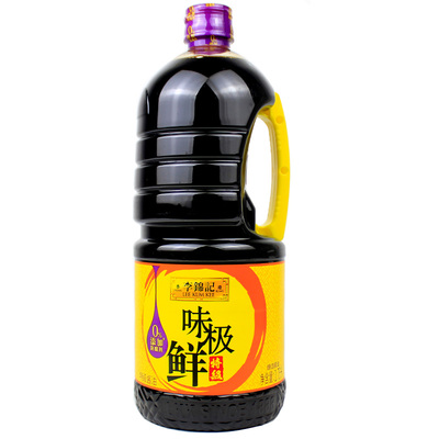 李锦记特级酱油味极鲜瓶装