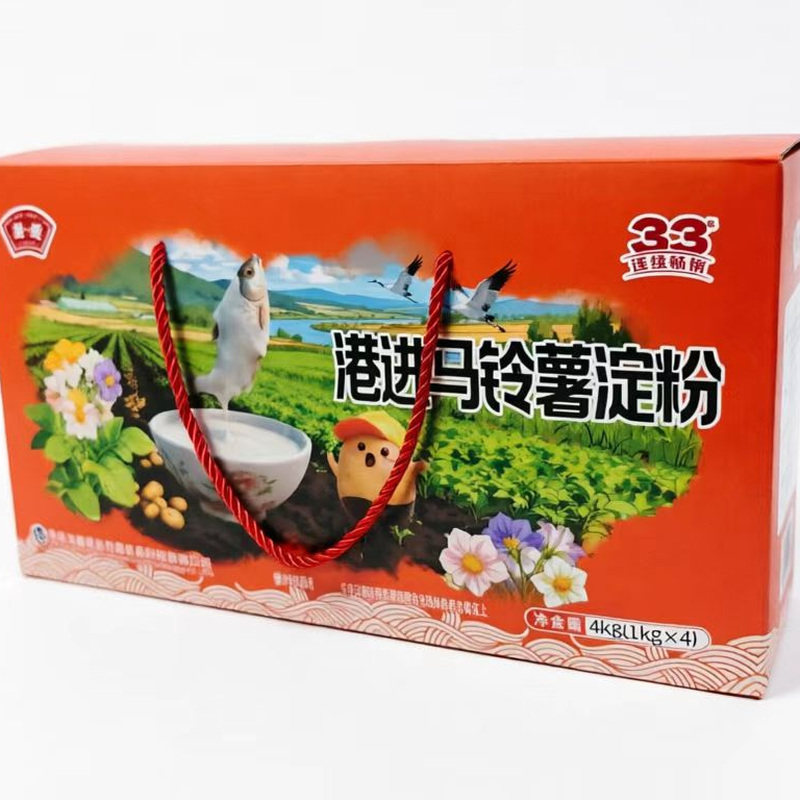 港进马铃薯淀粉礼盒讷河土豆粉