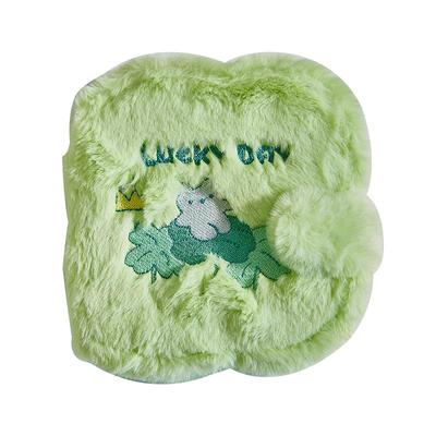 可爱四叶草毛绒一宫格卡册