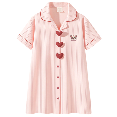 睡裙女款夏季新款凉感纯棉家居服