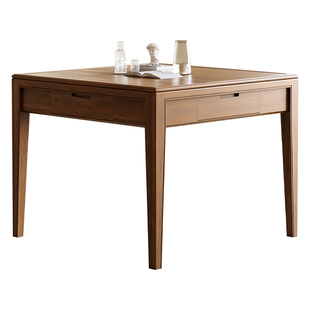 如喜联名中式白蜡实木旋风过山车麻将机全自动低音电动家用麻将桌