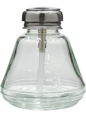 新品按压式清洁水玻璃瓶美甲工具