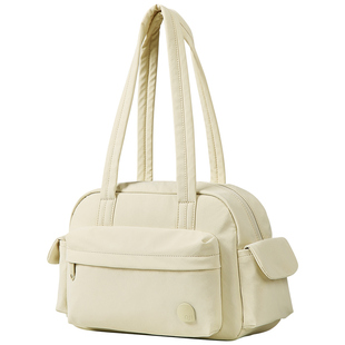 阿季波士顿包女洋气高级感小托特包轻便通勤休闲大容量单肩腋下包