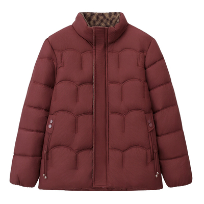 罗蒙品牌中老年女装妈妈冬装棉服