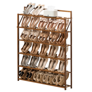 鞋架门口小窄简易斜放多层家用超薄超窄夹缝靠墙入户进门口小鞋柜