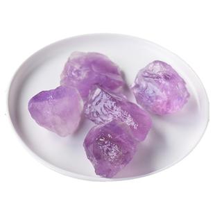 天然水晶矿石原石碎石毛料消磁石扩香石香薰庭院鱼缸造景铺路石头