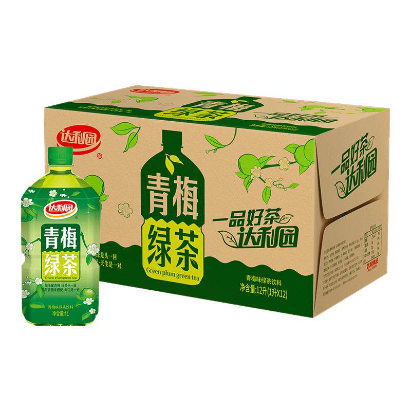 达利园青梅绿茶1L*6瓶
