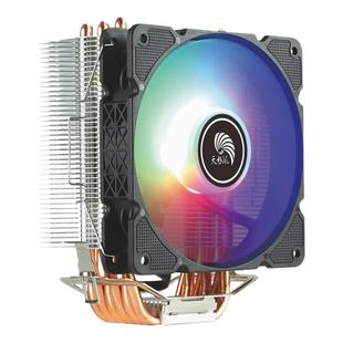 天极风麒麟6热管CPU散热器inlet LGA1700 1155 AMD全平台静音风扇