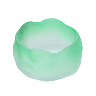 忆画书琉璃水晶玻璃墨碟水盂文房四宝毛笔书法国画用墨池墨海墨杯