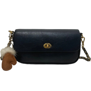 高级感小众链条腋下包包女2025新款简约百搭单肩斜挎包黑色小方包