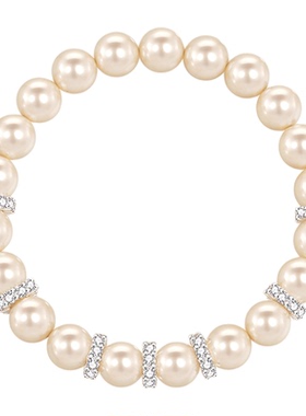 阿吉豆手链女款珍珠手串轻奢手串