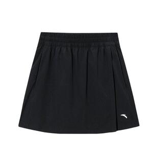 安踏超A网球裙 | 冰丝防走光女春夏季羽毛球高腰A字运动短裙子