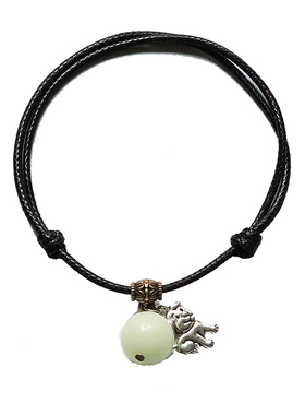 发夜光十二生肖手链国风时尚男女