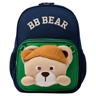 PawinPaw卡通小熊童装25年秋冬新款男女宝宝玩偶书包斜挎包两用