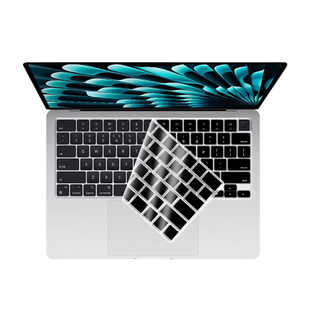 适用于苹果MacBook韩语俄语日语键盘膜MacBookair13/15M4/M3笔记本电脑MacBookpro14/16M4/M3键盘保护膜M2/M1