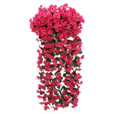 紫罗兰花藤壁挂幼儿园阳台围栏