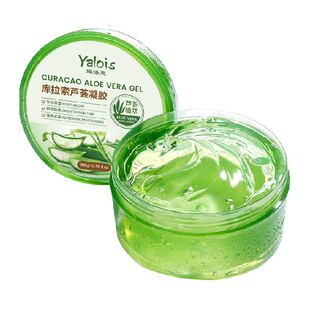芦荟胶凝胶保湿补水晒后修护正品膏女男士专用面霜面膜秋冬