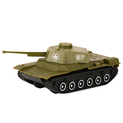 JEU旧义军事玩具主战坦克6只