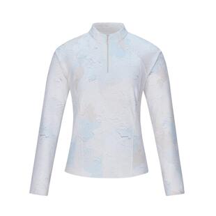 DESCENTE x Daniel Arsham艺术家联名远红外女士半拉链长袖针织衫