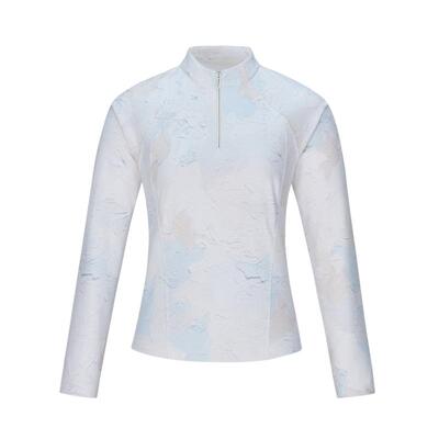 DESCENTE x Daniel Arsham艺术家联名远红外女士半拉链长袖针织衫
