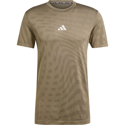 Adidas/阿迪达斯正品新款男士时尚圆领运动健身短袖T恤IW5888