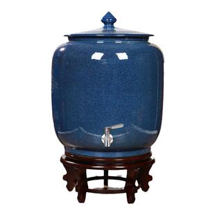 油缸陶瓷带盖家用厨房酒坛水缸菜油花生油山茶油耐高温30斤50斤装