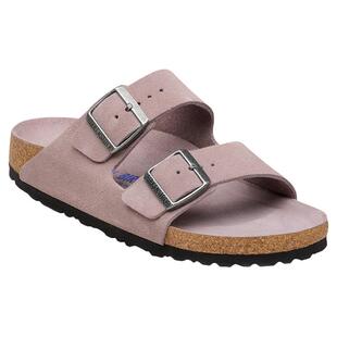 BIRKENSTOCK勃肯德国进口新品男女款绒面革软底Arizona双扣拖鞋