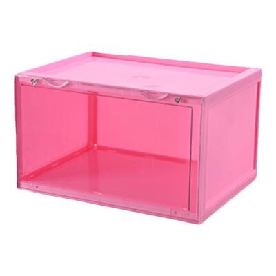 RMAX马卡龙鞋盒亚克力透明AJ球鞋收纳盒彩色塑料鞋柜防氧化展示箱