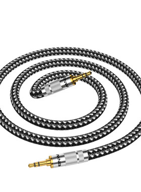 臻威3.5mm音频线连接aux音响箱电脑车用耳机双头插头戴式转接车载