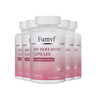 【5瓶装】Fumvf大豆异黄酮胶囊雌激素补充黄体酮女性调理更年期