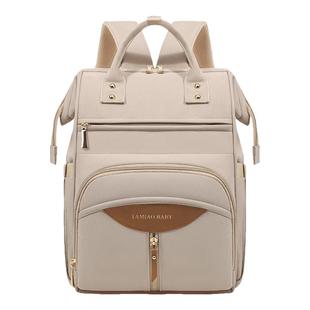 思萌妈咪包母婴外出轻便双肩背包妈妈2025新款大容量高颜值手提包