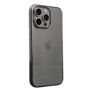 适用苹果15手机壳全软硅胶iPhone15Pro透明软壳14ProMax新款防摔TPU透灰13高清15ProMax保护套15Plus简约男女